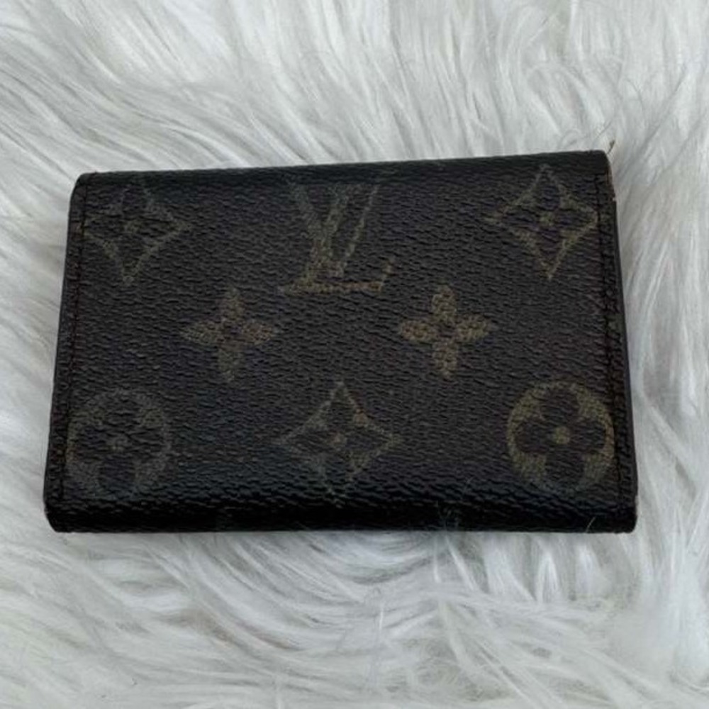 Authentic Louis Vuitton Monogram Wallet &‎ 6 Key Holder Bundle Vintage - Picture 15 of 16